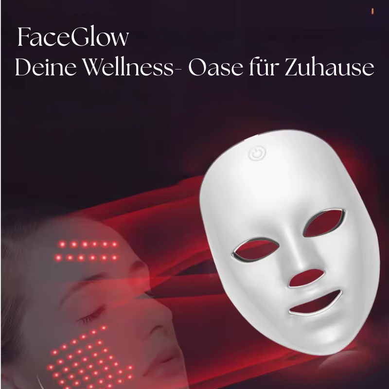 FaceGlow-Lichttherapie Maske